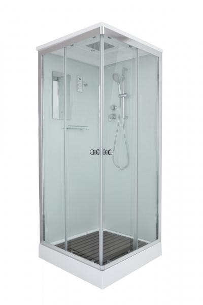 Фото душевая кабина dto 100x100 см k401sel с электрикой