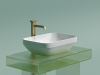 Фото раковина накладная ceramicanova element 50 см, цвет: белый cn6055mw