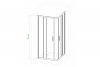 Фото душевое ограждение royal bath hpd rb80hpd-c-bl 80x80 см