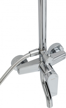 Фото душевая стойка allen brau eclipse 5.e1007-00 хром