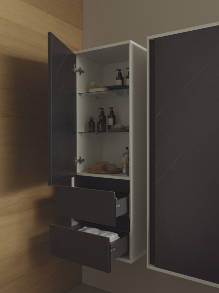 Фото тумба с раковиной kolpa-san pandora 150 см, цвет: белый oup 150wh