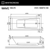 Фото акриловая ванна whitecross wave 160x70 см 0101.160070.100