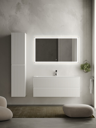 Фото тумба под раковину sancos snob r 120 см, цвет: bianco snr120w
