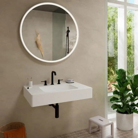 Фото смеситель для раковины hansgrohe tecturis s 73330670