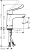 Фото смеситель для раковины hansgrohe focus 31917000