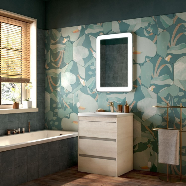 Фото тумба под раковину art&max family 58 см family-580-3c-pia-pb