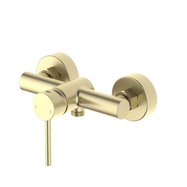 Фото смеситель для душа акватек европа aq1360bg,цвет: золото