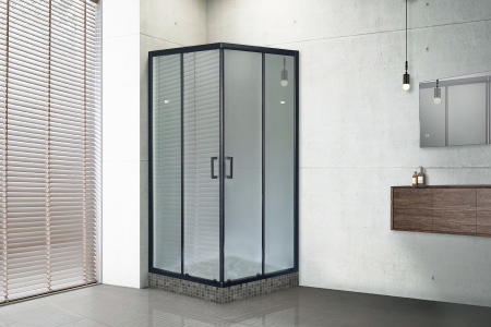 Фото душевое ограждение royal bath hpd rb80hpd-c-bl 80x80 см