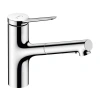 Фото смеситель для кухонной мойки hansgrohe zesis 74810000