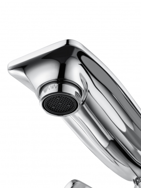 Фото смеситель для раковины wonzon & woghand цвет: хром ww-651101-cr