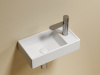 Фото раковина подвесная ceramicanova element 41.7 см, цвет: белый cn6051lmw
