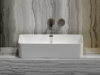 Фото раковина накладная ceramicanova element 60.5 см, цвет: белый cn6065