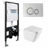 Унитаз с инсталляцией Abber Rechteck AC1219TC-AC0105-AC0121