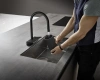 Фото смеситель для кухонной мойки hansgrohe aquno select 73831670