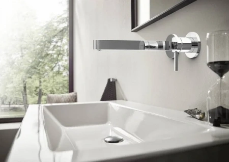 Фото смеситель для раковины hansgrohe finoris 76050000