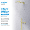 Фото душевой набор со встроенным смесителем abber perfekte 316 af8a18bg