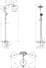 Фото душевая стойка hansgrohe croma 220 showerpipe 27223000
