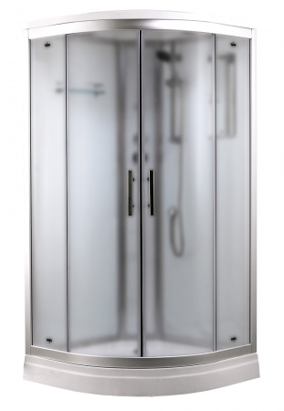 Фото душевая кабина timo standart t-6609 silver fabric 90x90 см