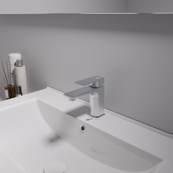 Фото смеситель для раковины oliveeka хром ol-139003-cr