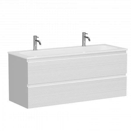 Фото тумба под раковину sancos folk 120 см, цвет: bianco fl120w
