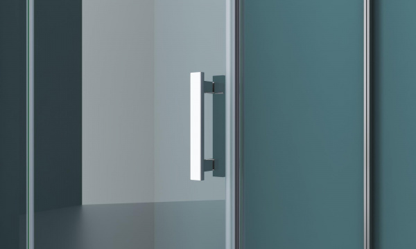 Фото душевое ограждение belbagno kraft-a-12-100-c-cr-l 100x100 см