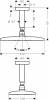 Фото верхний душ hansgrohe raindance e 240 air 1jet  27380000