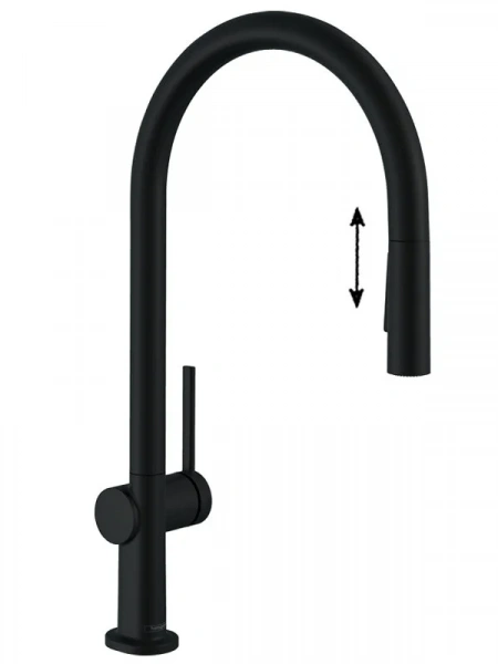Фото смеситель для кухонной мойки hansgrohe talis 72842670