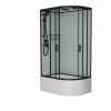 Душевая кабина Frank F412/2L Black 120x80 см 151009