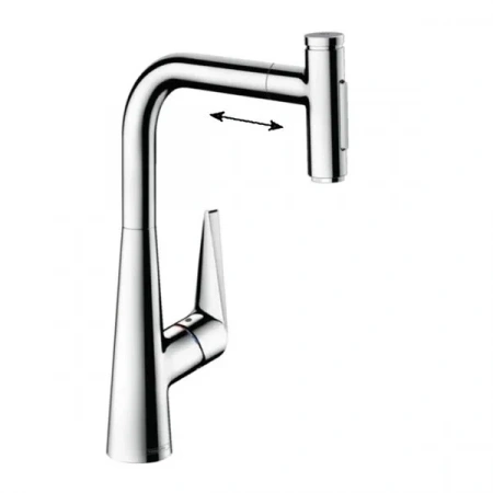 Фото смеситель для кухонной мойки hansgrohe select 72823000