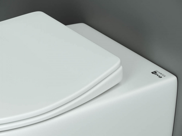Фото унитаз подвесной, безободковый ceramicanova peal cn8001
