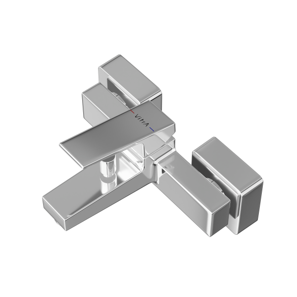 Фото смесители для ванны vitra minimax square a43520exp цвет хром