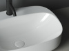 Фото раковина накладная ceramicanova element 59.5 см, цвет: белый cn5012