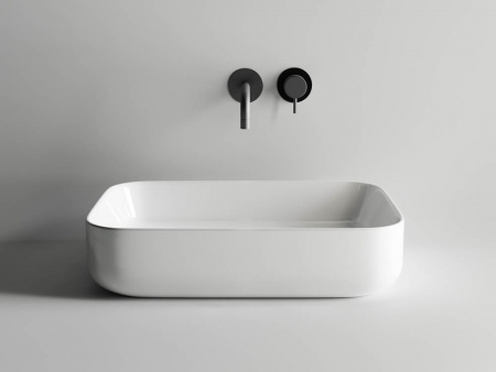 Фото раковина накладная ceramicanova element 60 см, цвет: белый cn5004