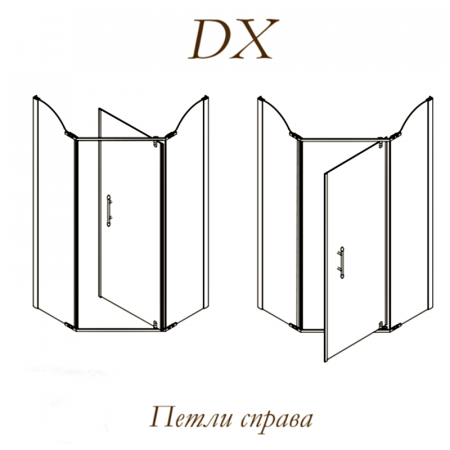 Фото душевое ограждение migliore diadema penta 100x100 см 24164