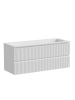 Фото тумба под раковину sancos snob r 120 см, цвет: bianco snr120w