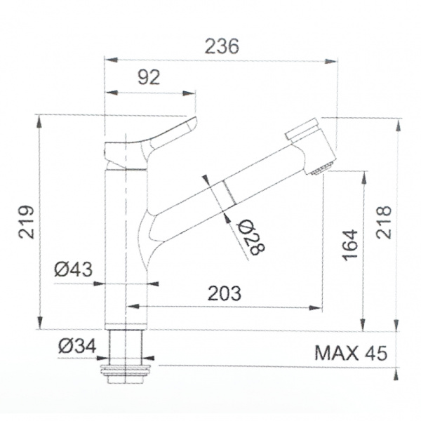Фото смеситель для кухни webert master ms941002015