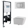 Унитаз с инсталляцией Abber Rechteck AC1201-AC0105-AC0120