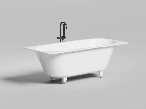 Фото ванна из искусственного камня salini ornella axis kit 170x75 см 103523m матовая