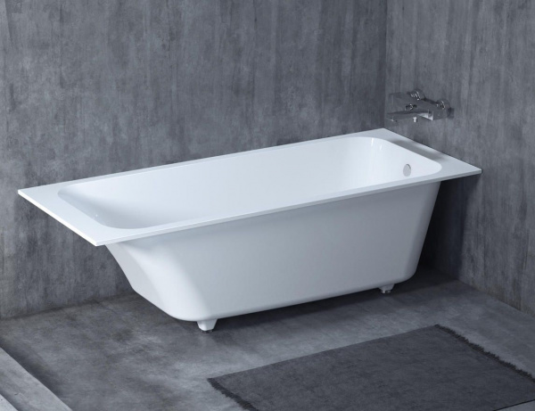 Фото ванна из искусственного камня salini orlanda kit 180x80 см 102112m матовая