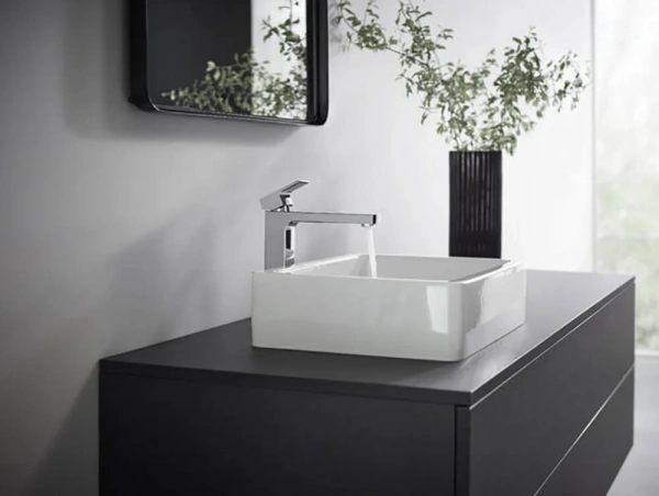 Фото смеситель для раковины hansgrohe vernis shape 71590000