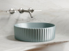 Фото раковина накладная ceramicanova element 36 см, цвет: зеленый cn6057mlg