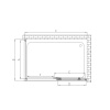 Фото душевое ограждение vincea soft 100x100 см  vsr-3so1010cl