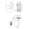 Фото смеситель для раковины raiber graceful rpb-004