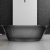 Ванна из полиэфирной смолы Abber Kristall 170x75 см AT9707Onyx