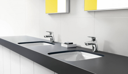 Фото смеситель для раковины hansgrohe logis 71070000