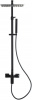 Фото душевая стойка allen brau infinity 5.21012-31 черный матовый