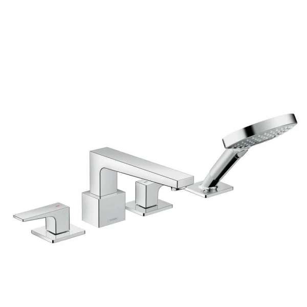 Фото смеситель на борт ванны hansgrohe metropol 32553000