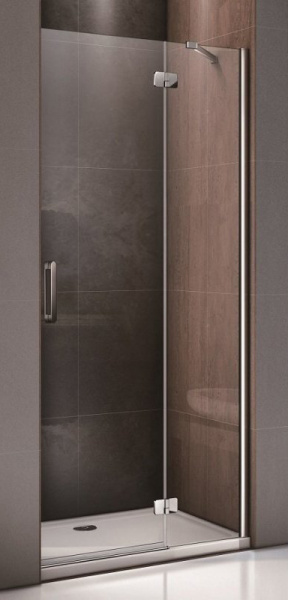 Фото душевая дверь good door saturn wtw-120-c-ch l/r 120 см