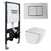 Унитаз с инсталляцией Abber Rechteck AC1220TC-AC0105-AC0120