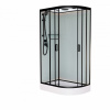 Душевая кабина Душевая кабина Frank F411L Black 110x80 см 114114